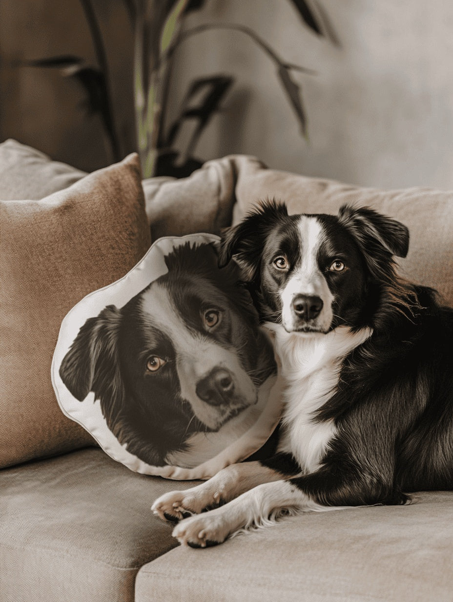 Custom Pet-Shaped Pillows