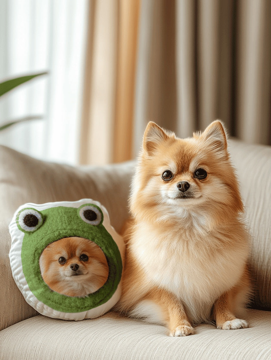Custom Pet-Shaped Pillows