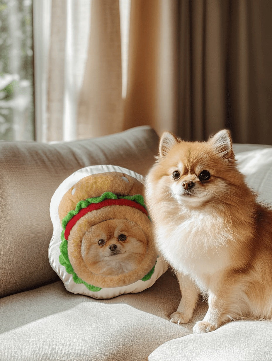 Custom Pet-Shaped Pillows