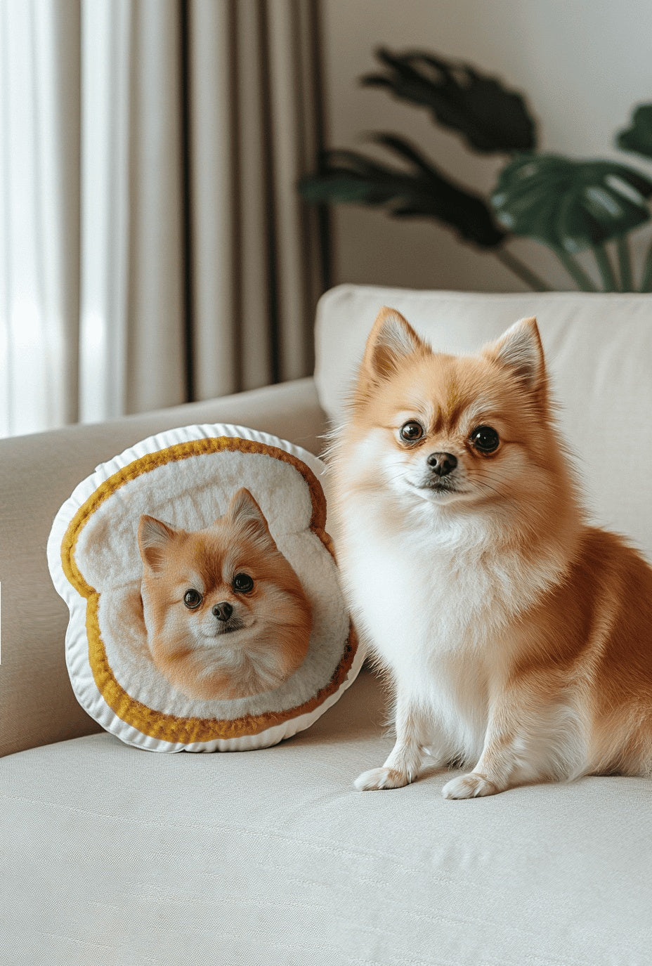 Custom Pet-Shaped Pillows